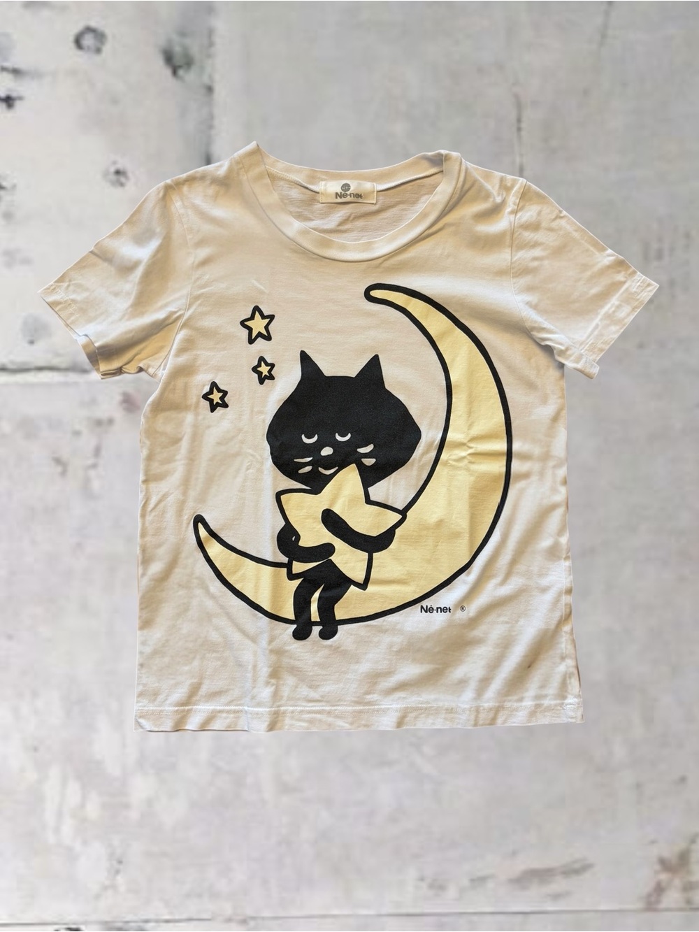 Ne net Nya Issey miyake Moon Graphic Tee